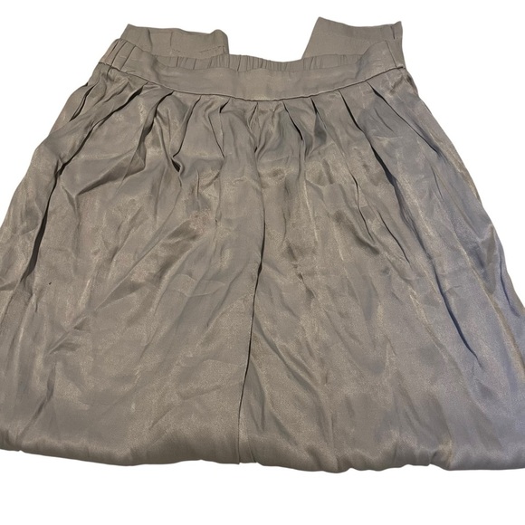 Free People Gray Relaxed Fit Wide Leg Pants Womens XS Elastic Waist - Picture 4 of 6